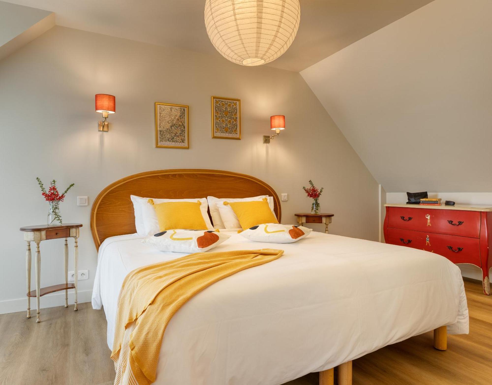 Apartmán La Ferme De Vur Ven Saint-Évarzec Pokoj fotografie