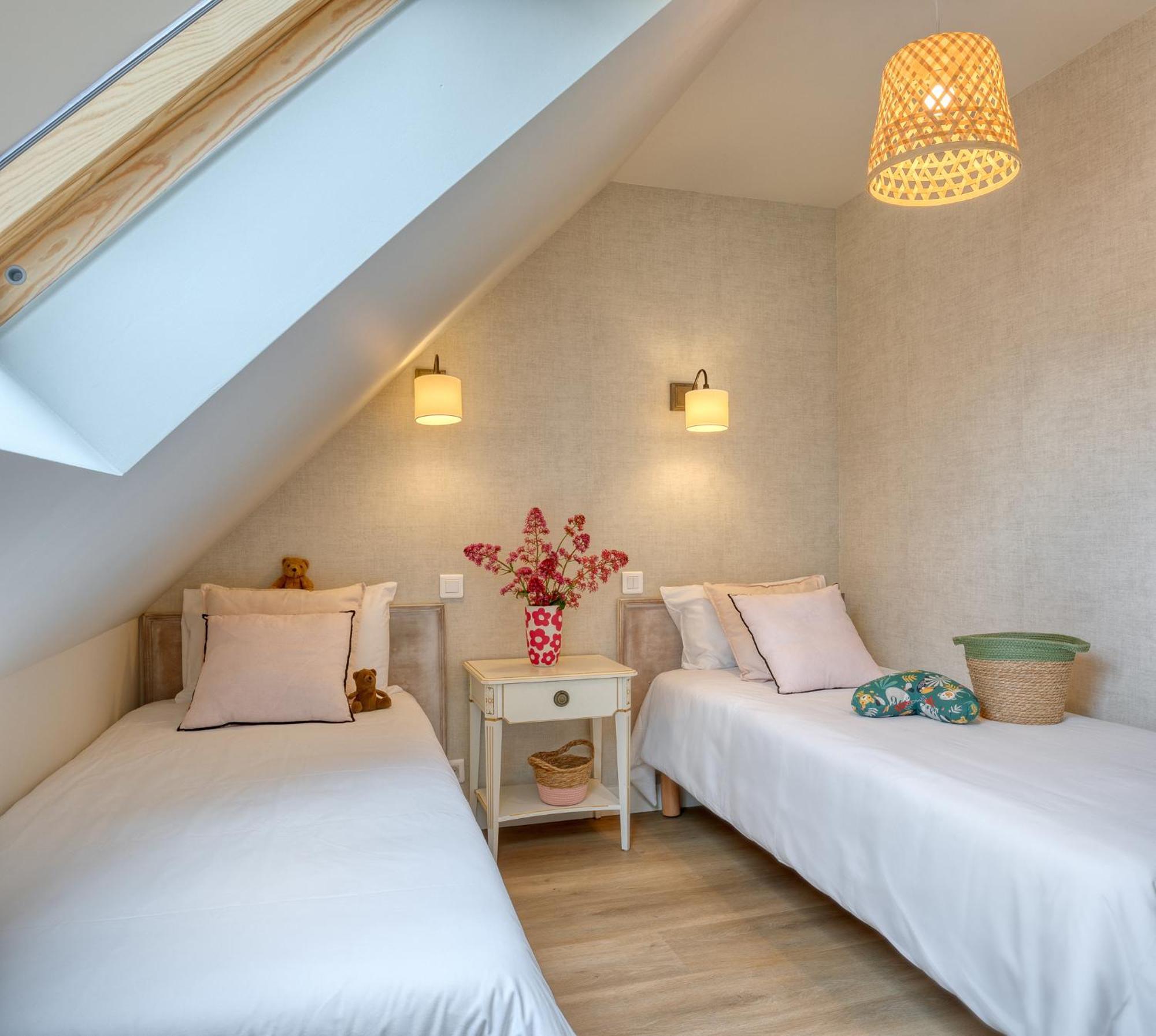 Apartmán La Ferme De Vur Ven Saint-Évarzec Pokoj fotografie