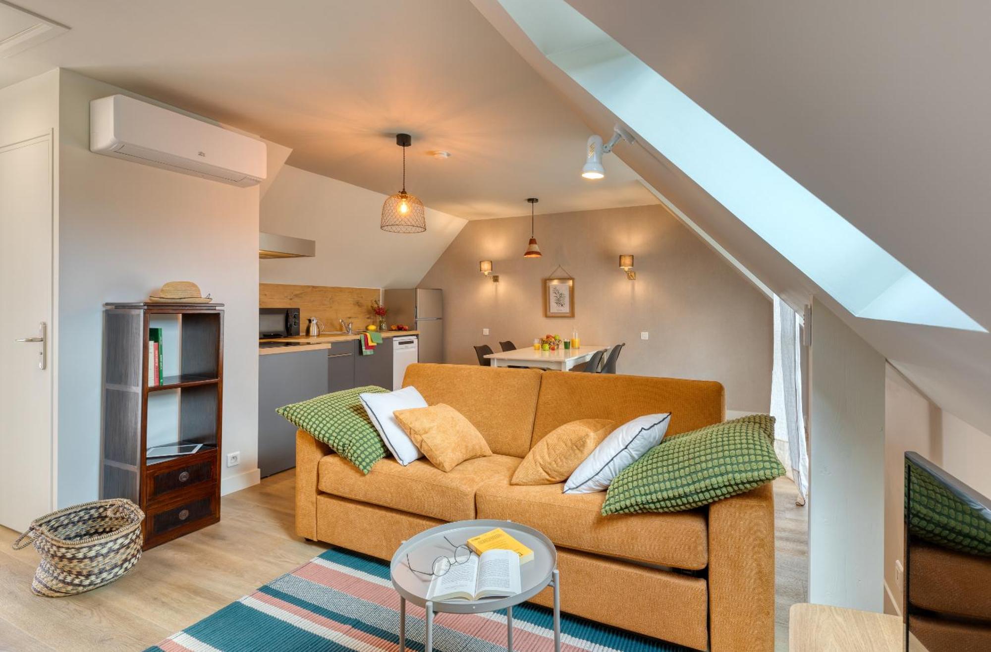 Apartmán La Ferme De Vur Ven Saint-Évarzec Pokoj fotografie