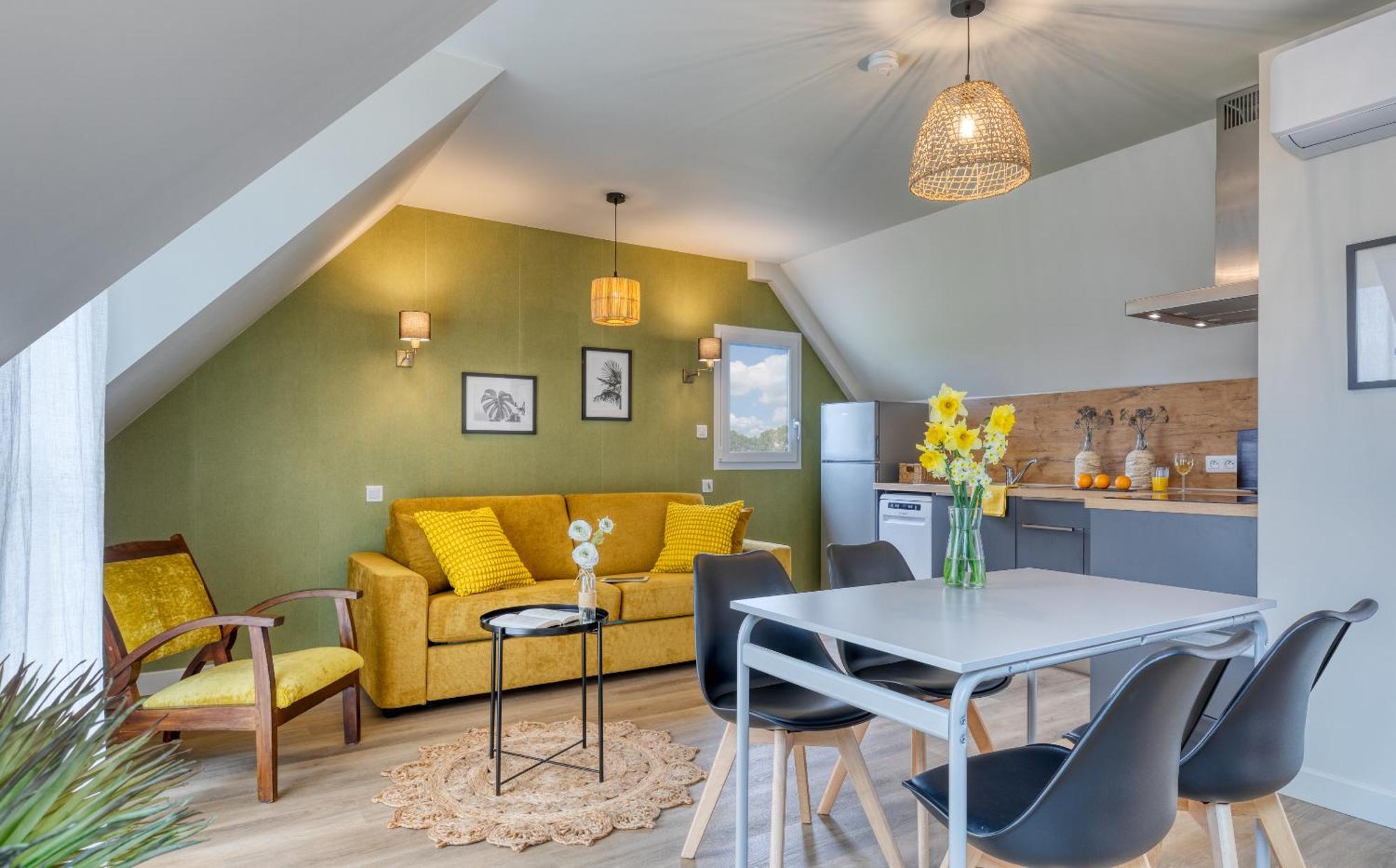 Apartmán La Ferme De Vur Ven Saint-Évarzec Pokoj fotografie